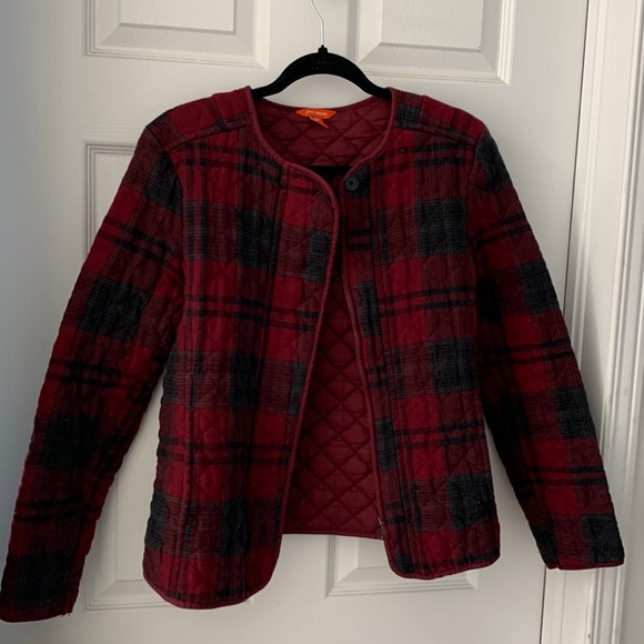 Joe Fresh quilted plaid jacket - Picture 1 of 4